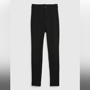 High Rise Ponte Skinny Pants